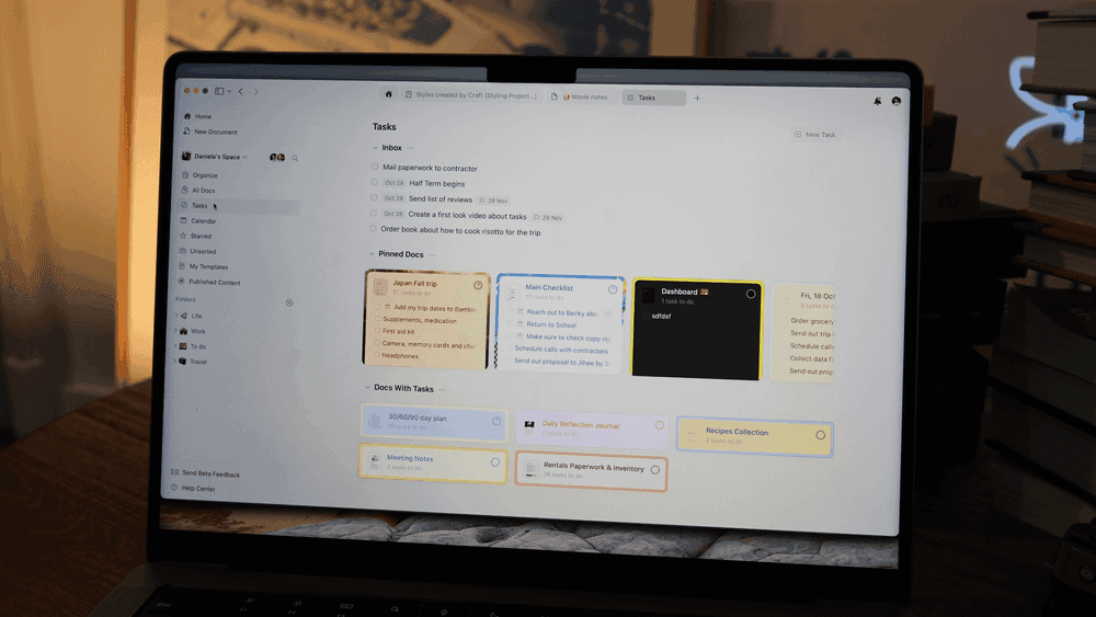 Craft 3: Introducing Tasks background