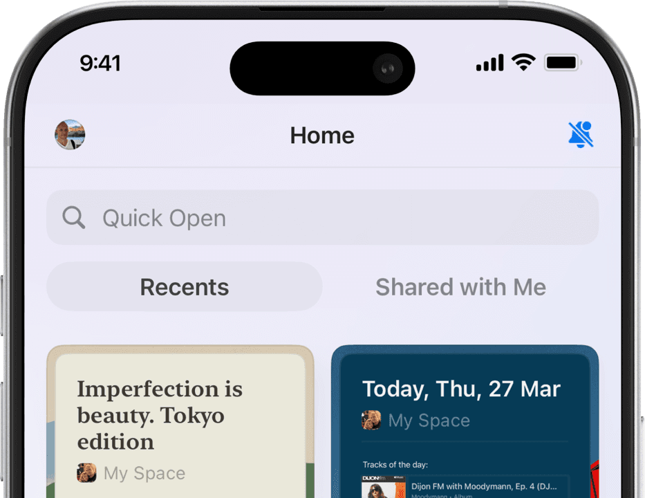 Craft mobile app